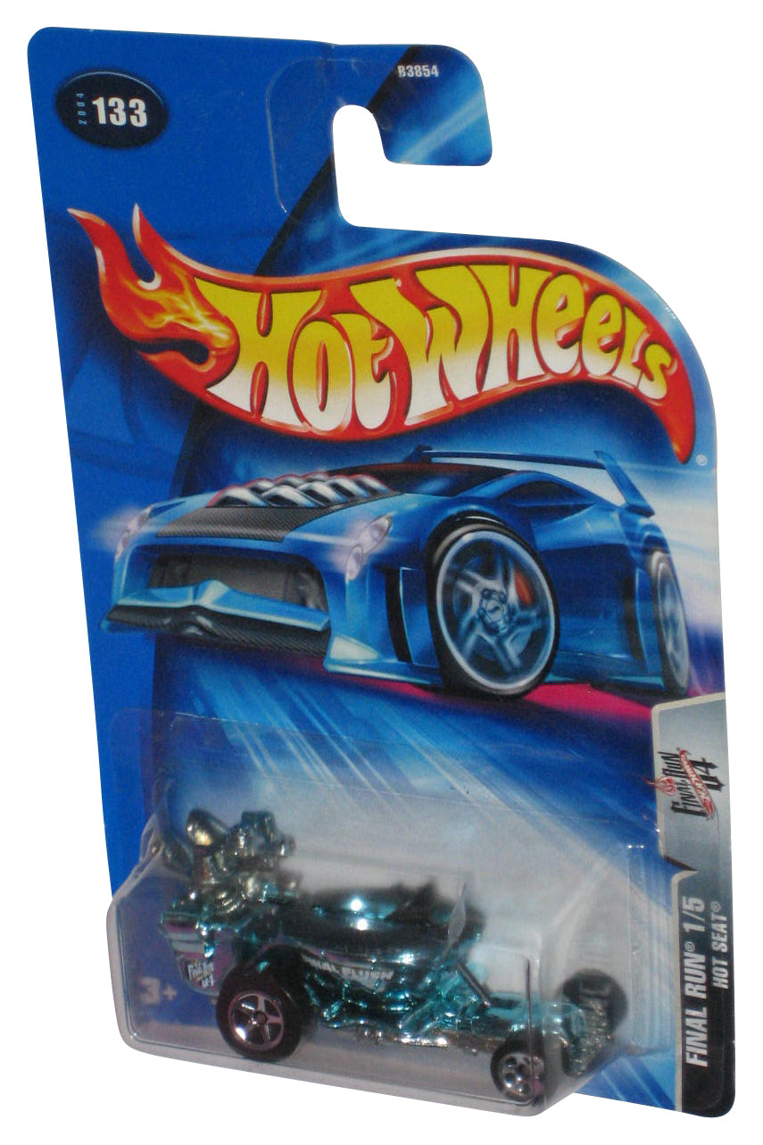 Hot Wheels Final Run 1/5 Hot Seat (2004) Blue Die-Cast Toy Car #133