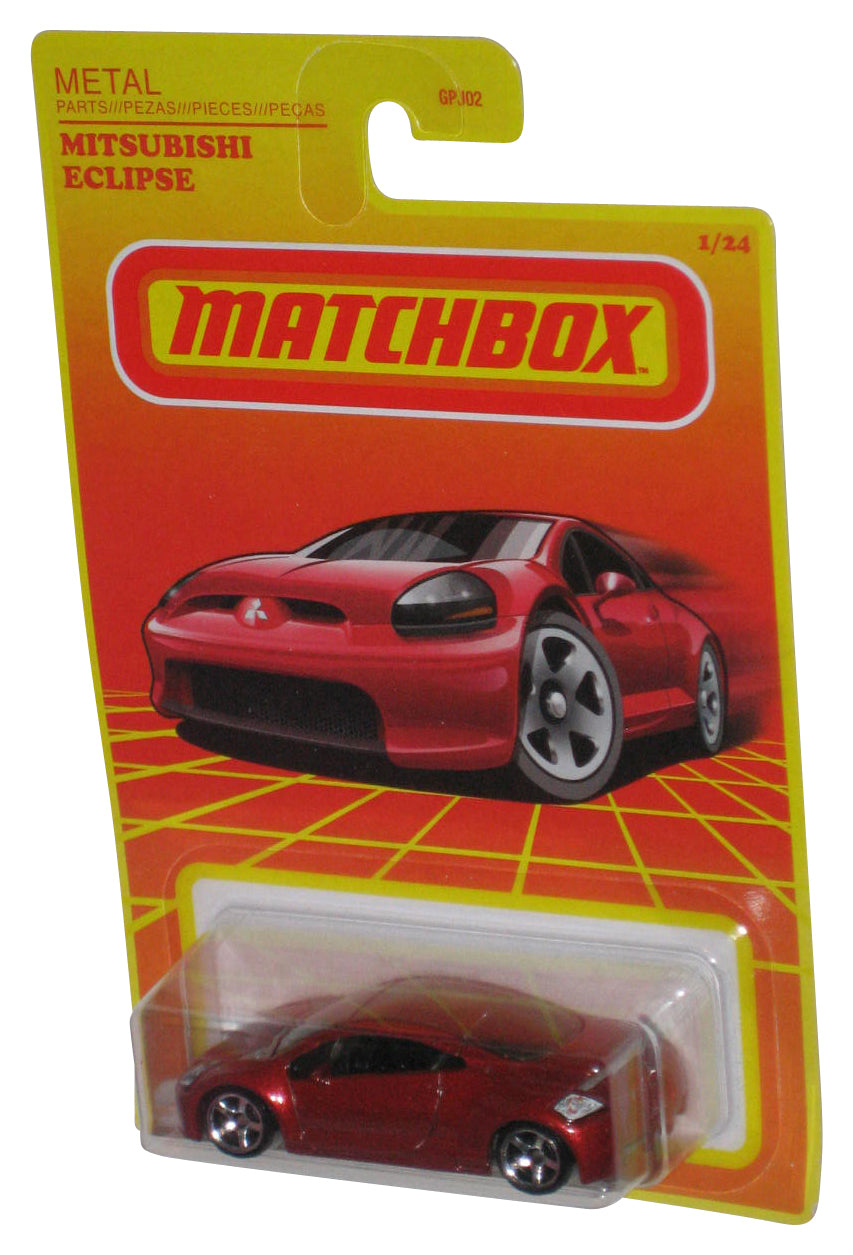 Matchbox Mitsubishi Eclipse (2020) Red Die-Cast Metal Toy Car 1/24