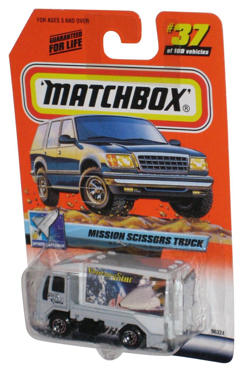 Matchbox Space Explorer (1999) Gray Mission Scissors Truck Toy #37/100
