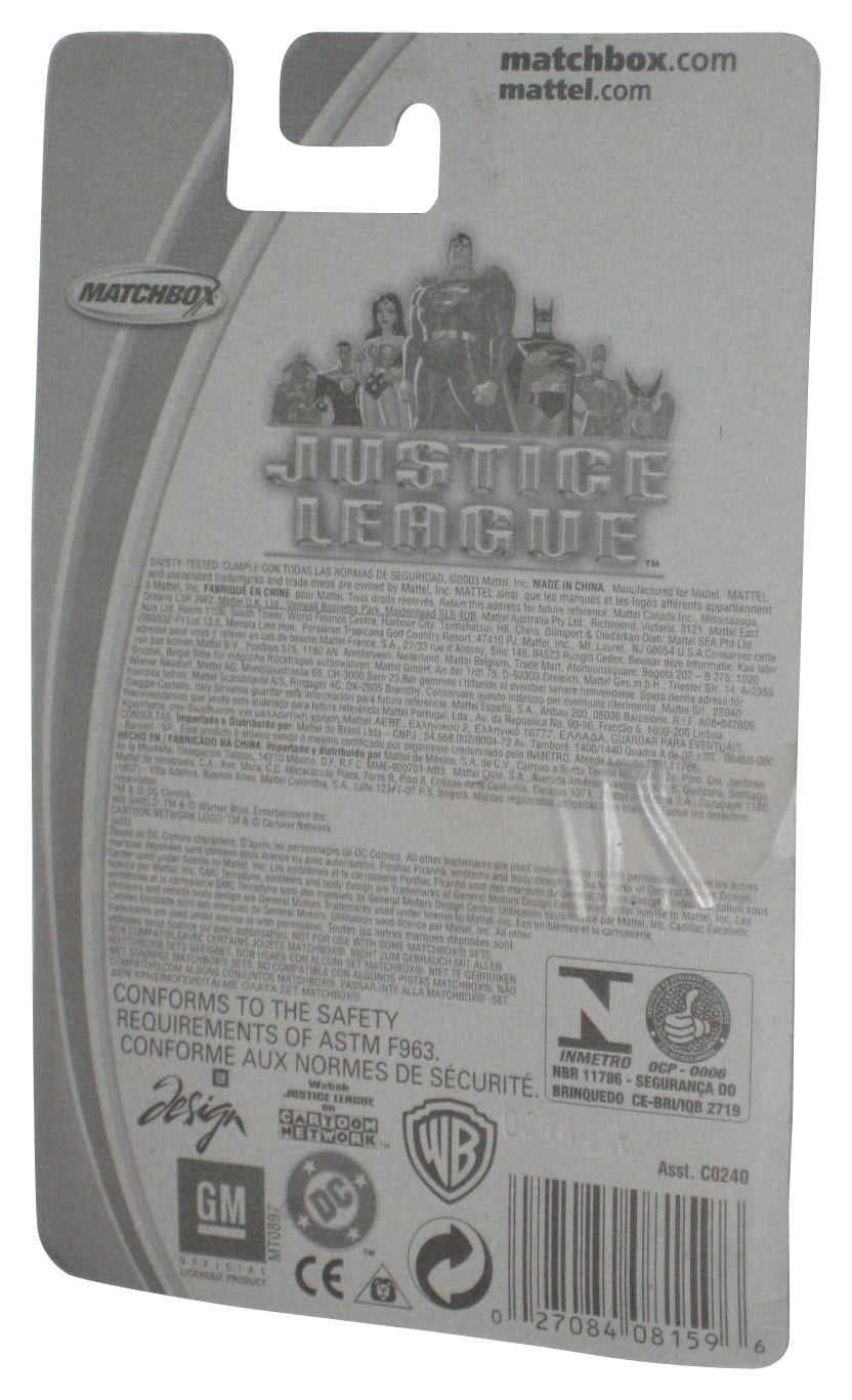 Matchbox Justice League DC Green Lantern (2003) Die-Cast Toy Car