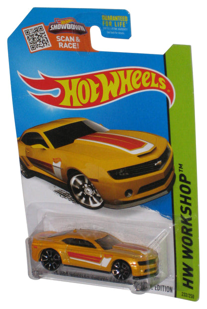 Hot Wheels HW Workshop (2013) Yellow '13 Chevy Camaro Special Toy Car 232/250