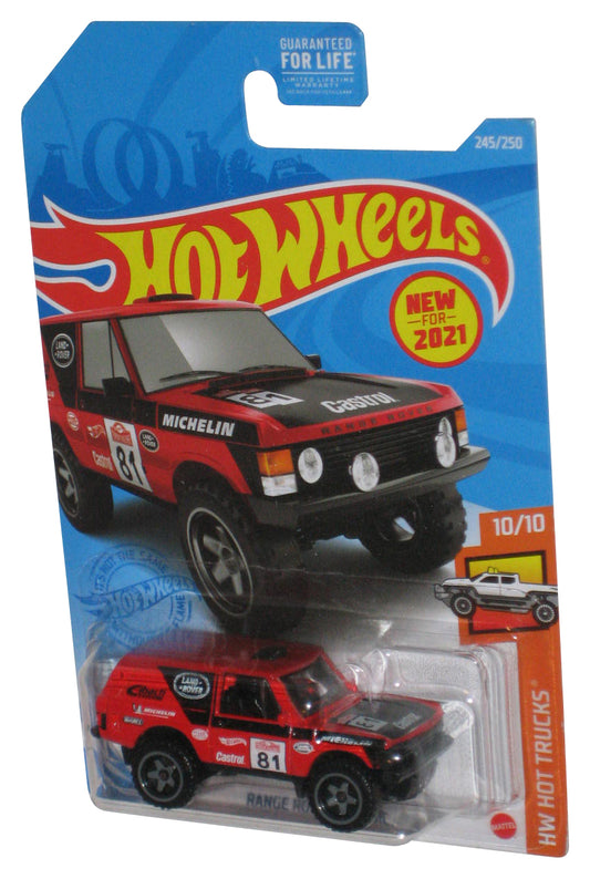 Hot Wheels HW Trucks 10/10 (2021) Red Range Rover Classic Toy 245/250