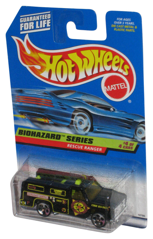 Hot Wheels Biohazard Series 4/4 (1997) Black Rescue Ranger Truck Toy #720