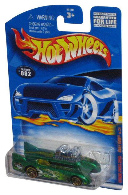 Hot Wheels Extreme Sports Series 2/4 Double Vision (2001) Mattel Green Toy Car #082