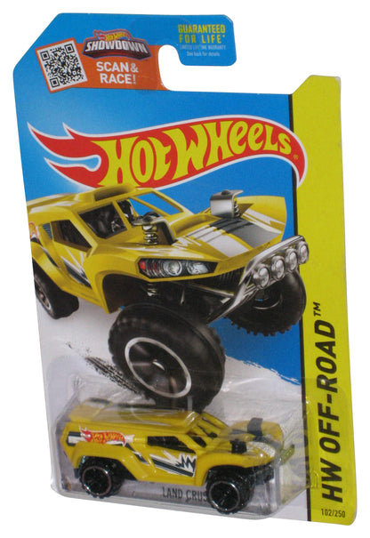 Hot Wheels HW Off-Road (2013) Yellow Land Crusher Toy Car 102/250