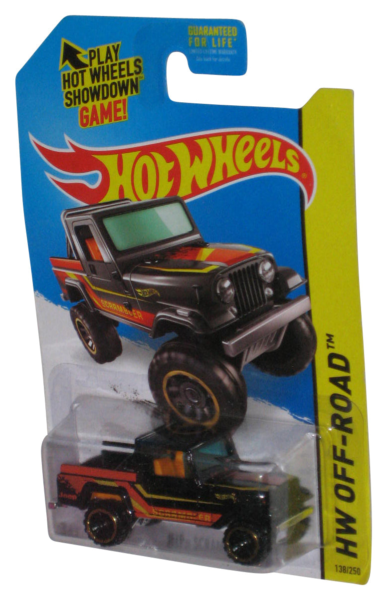 Hot Wheels HW Off-Road (2013) Black Jeep Scrambler Toy 138/250