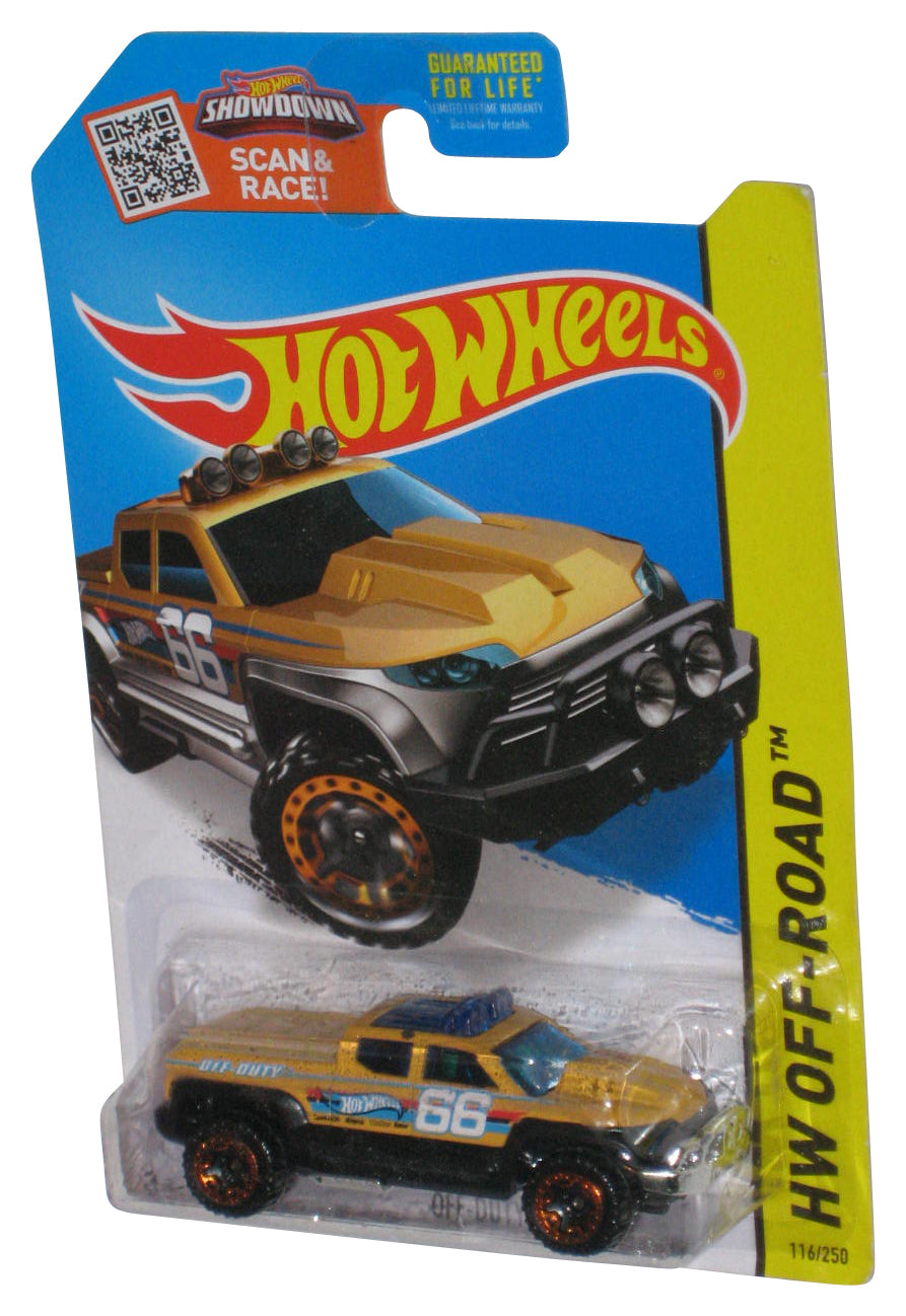 Hot Wheels HW Off-Road (2013) Gold Off-Duty Toy Car 116/250