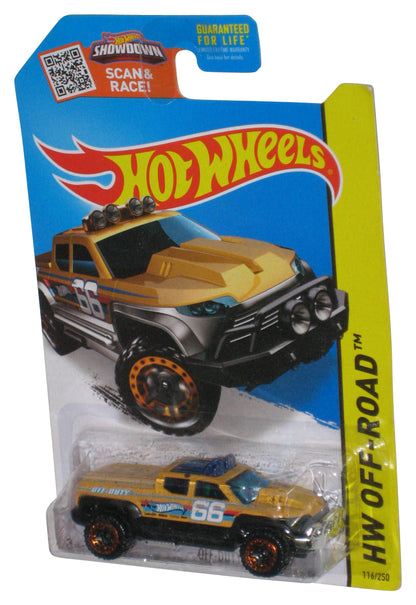 Hot Wheels HW Off-Road (2013) Gold Off-Duty Toy Car 116/250