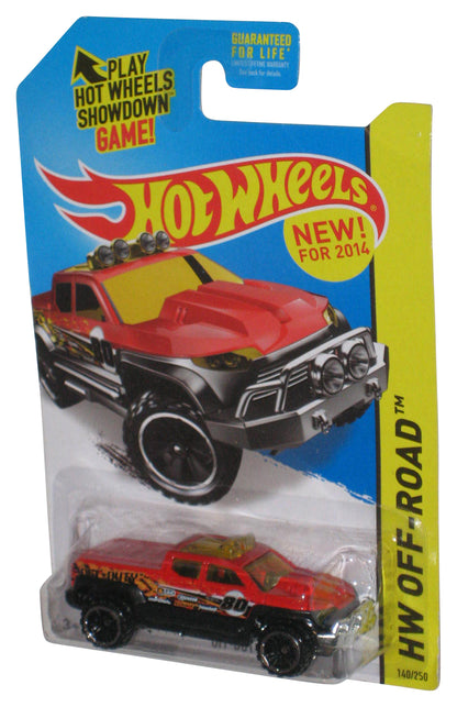 Hot Wheels HW Off-Road (2014) Red Off-Duty Toy Truck 140/250