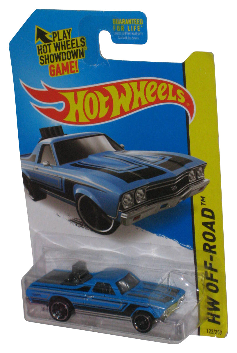 Hot Wheels HW Off-Road (2013) Blue '68 El Camino Toy Car 122/250
