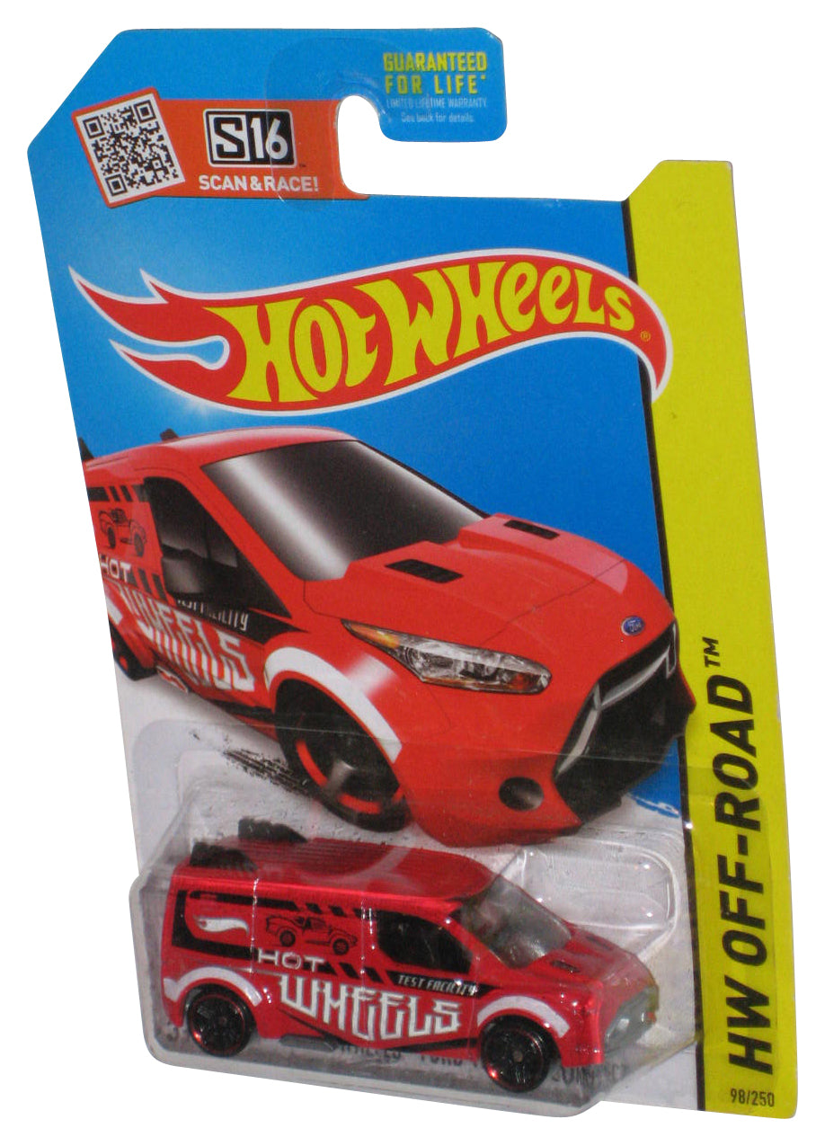 Hot Wheels HW Off-Road (2013) Red Ford Transit Connect Toy Car 98/250