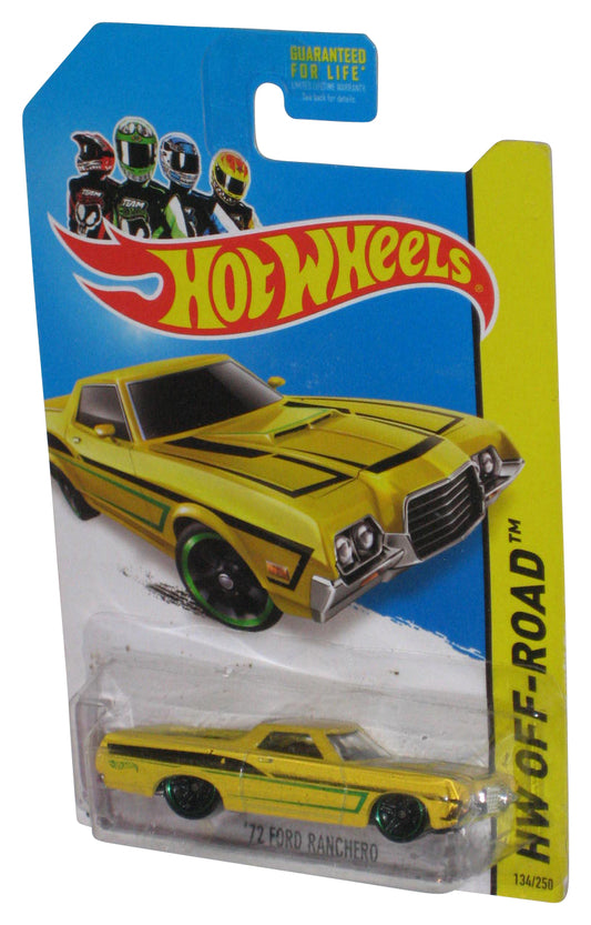 Hot Wheels HW Off-Road (2013) Yellow '72 Ford Ranchero Car 134/250
