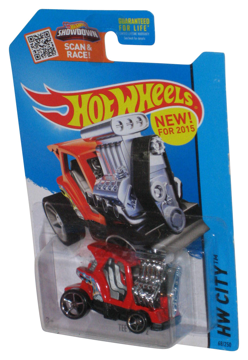 Hot Wheels HW City (2015) Red Tee'd Off 2 Die-Cast Toy Car 68/250