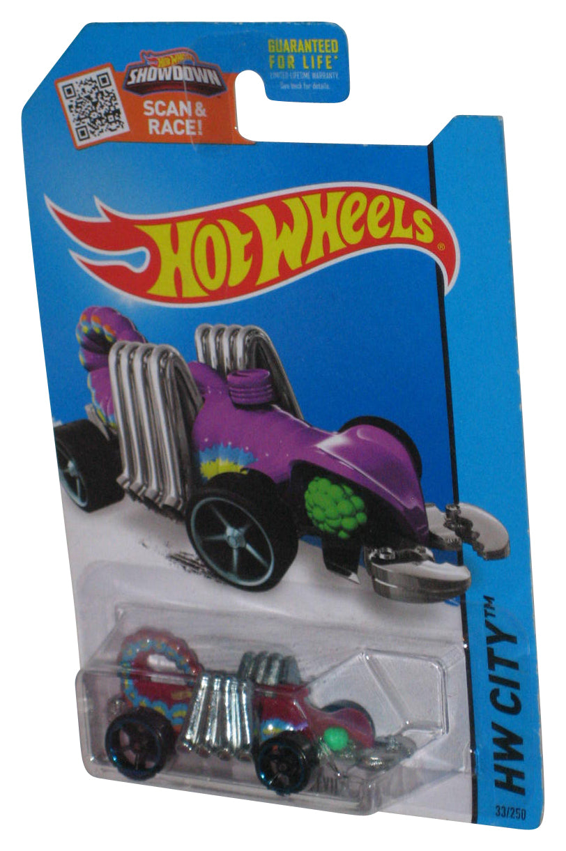 Hot Wheels HW City (2013) Purple Eevil Weevil Toy Car 33/250