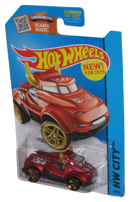Hot Wheels HW City (2015) Red Steer Clear Die-Cast Toy Car 40/250