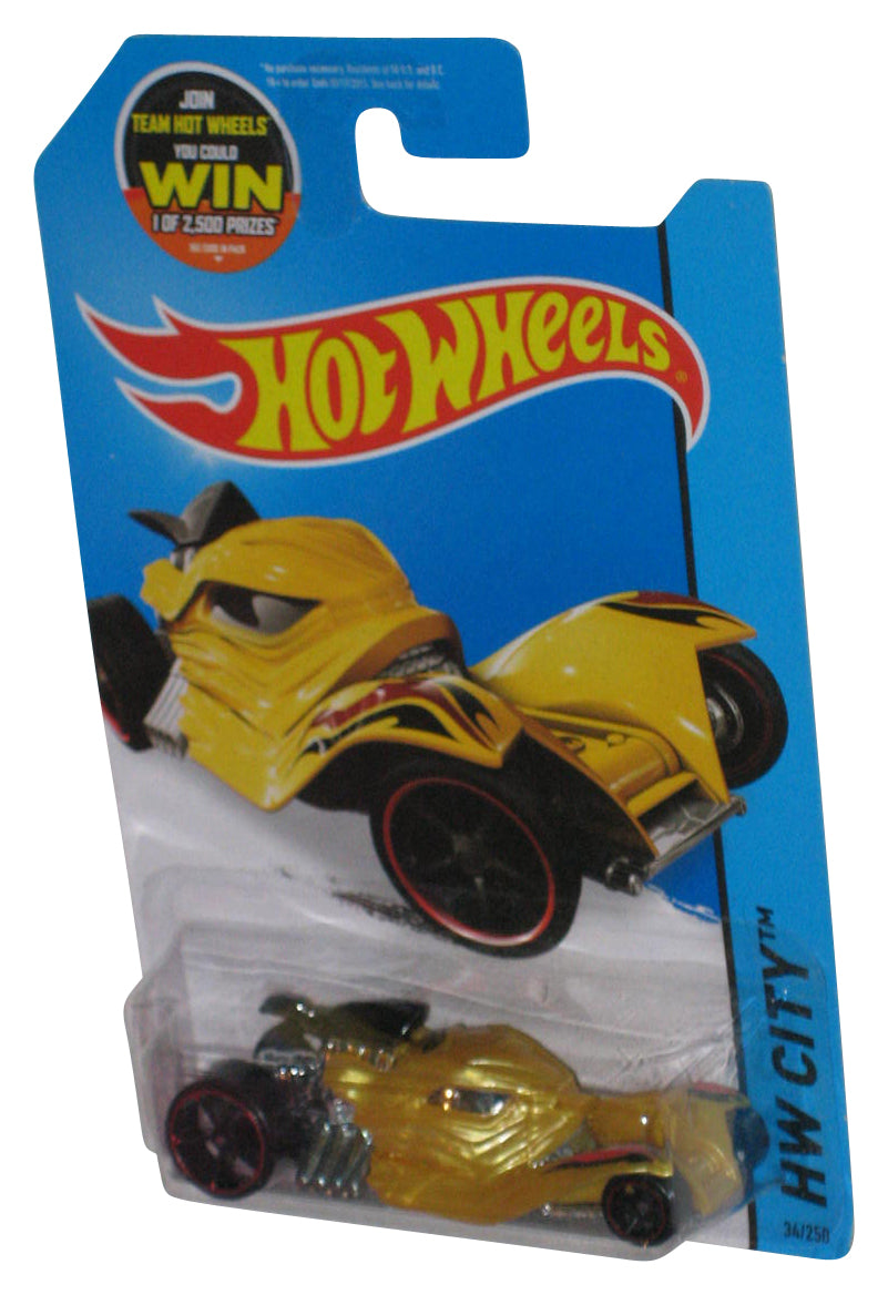 Hot Wheels Showdown HW City (2013) Gold Tomb Up Car 34/250