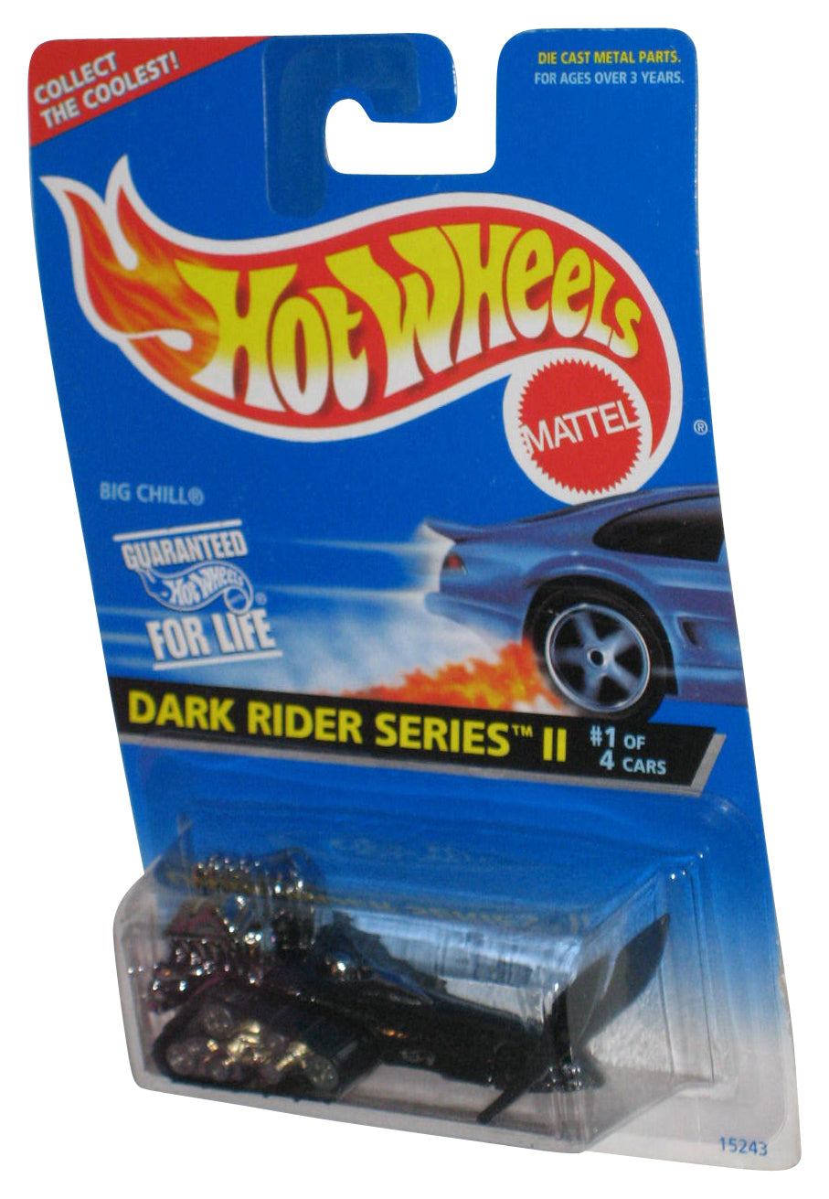 Hot Wheels Dark Rider Series II (1995) Black Big Chill Toy Car #400