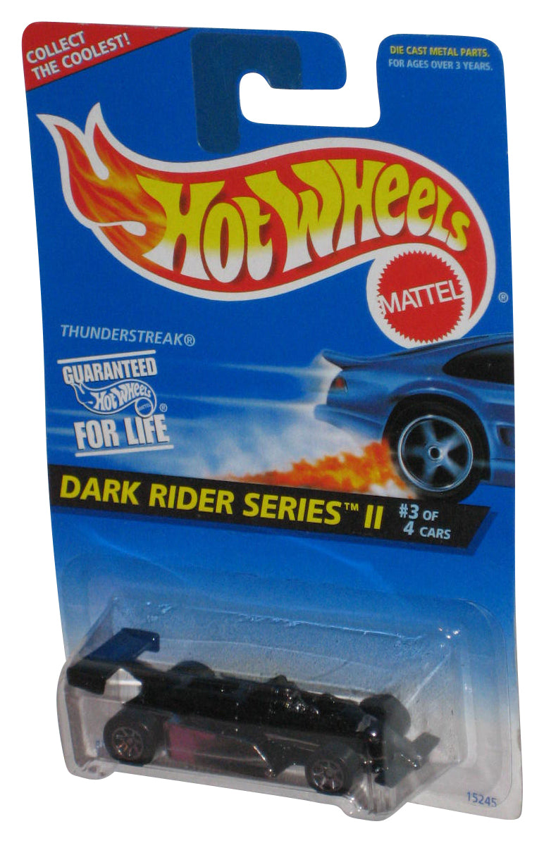 Hot Wheels Dark Rider Series II 3/4 (1995) Black Thunderstreak Toy Car #402