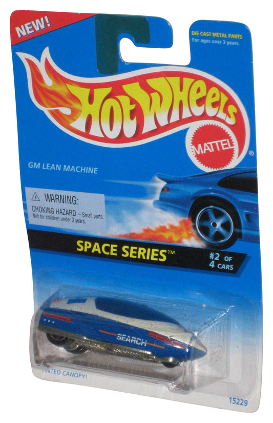 Hot Wheels Space Series 2/4 (1995) Blue Search GM Lean Machine Die-Cast Toy Car #389
