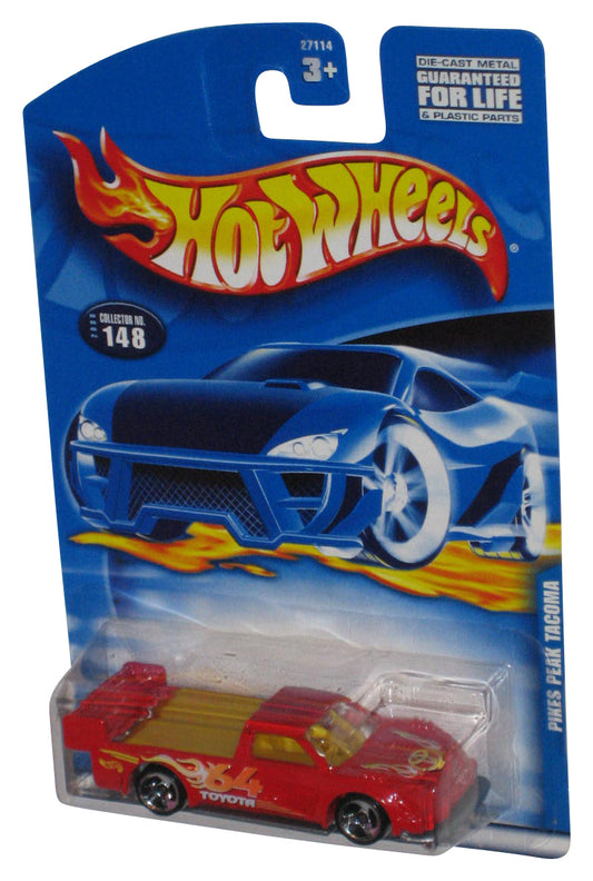 Hot Wheels Pikes Peak Tacoma (2000) Red Die-Cast Toy Truck #148