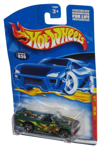 Hot Wheels Kung Fu Force Series 4/4 (2000) Green Mini Truck Toy Car #036