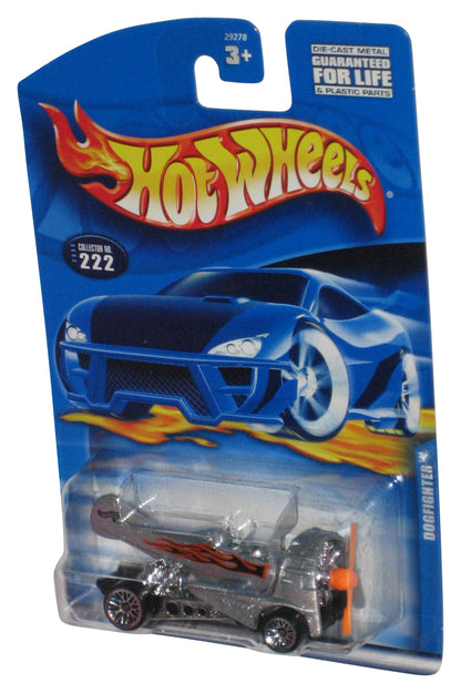 Hot Wheels Silver Dogfighter (2000) Mattel Die-Cast Toy Plane #222