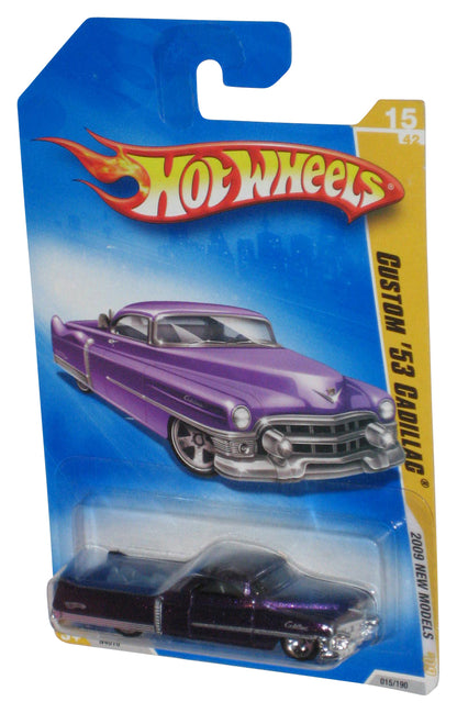 Hot Wheels 2009 New Models Purple Custom '53 Cadillac Toy Car 015/190