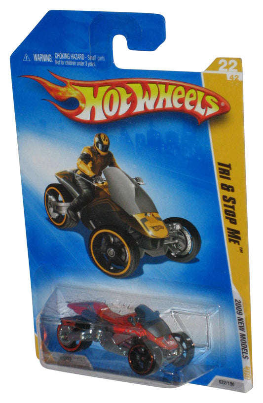 Hot Wheels 2009 New Models Orange Tri & Stop Me Toy Bike 022/190