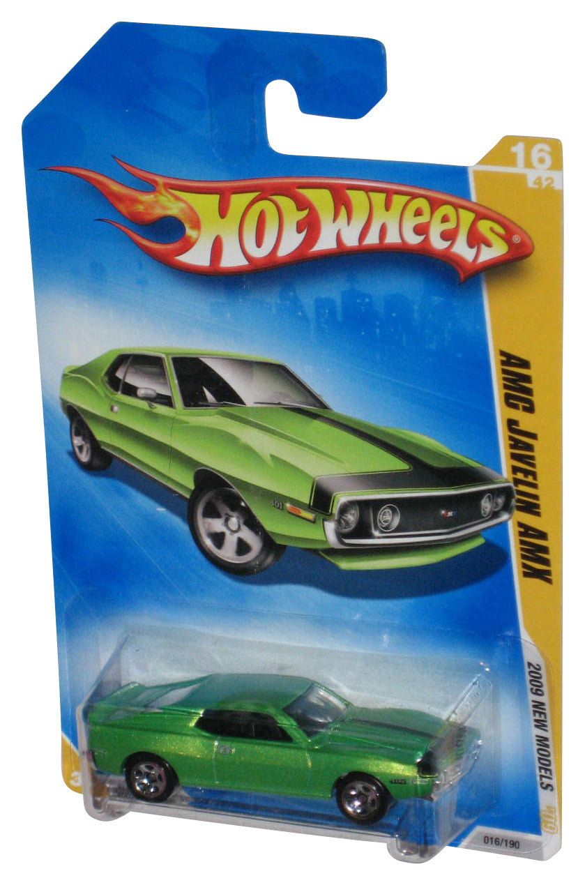 Hot Wheels 2009 New Models Green AMC Javelin AMX Toy Car 016/190