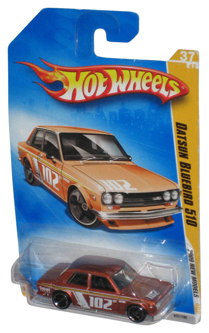 Hot Wheels 2009 New Models Copper Datsun Bluebird 510 Toy Car 037/190