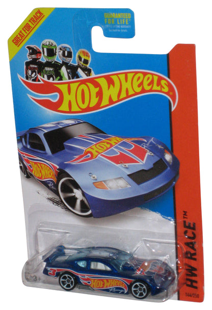 Hot Wheels HW Race (2013) Blue Circle Tracker Toy Car 144/250