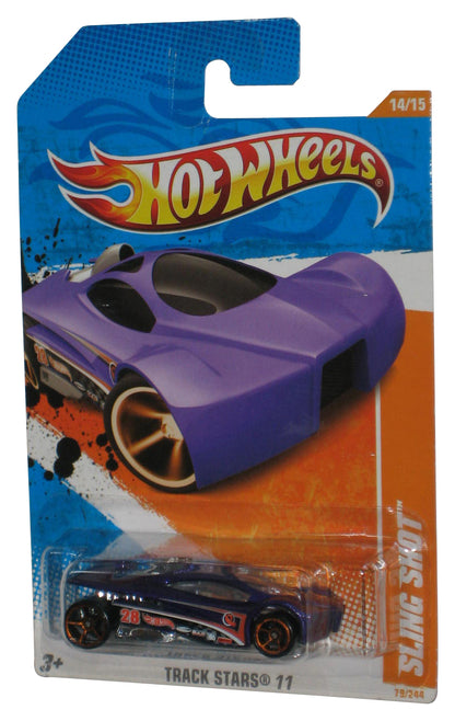 Hot Wheels Track Stars '11 Purple Sling Shot Die-Cast Toy Car 79/244