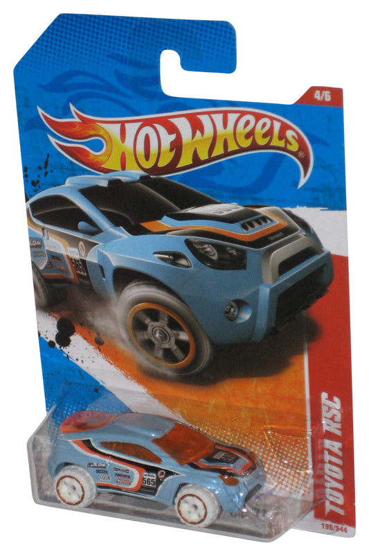Hot Wheels Thrill Racers 4/6 Ice '12 Blue Toyota RSC Toy Car 196/244