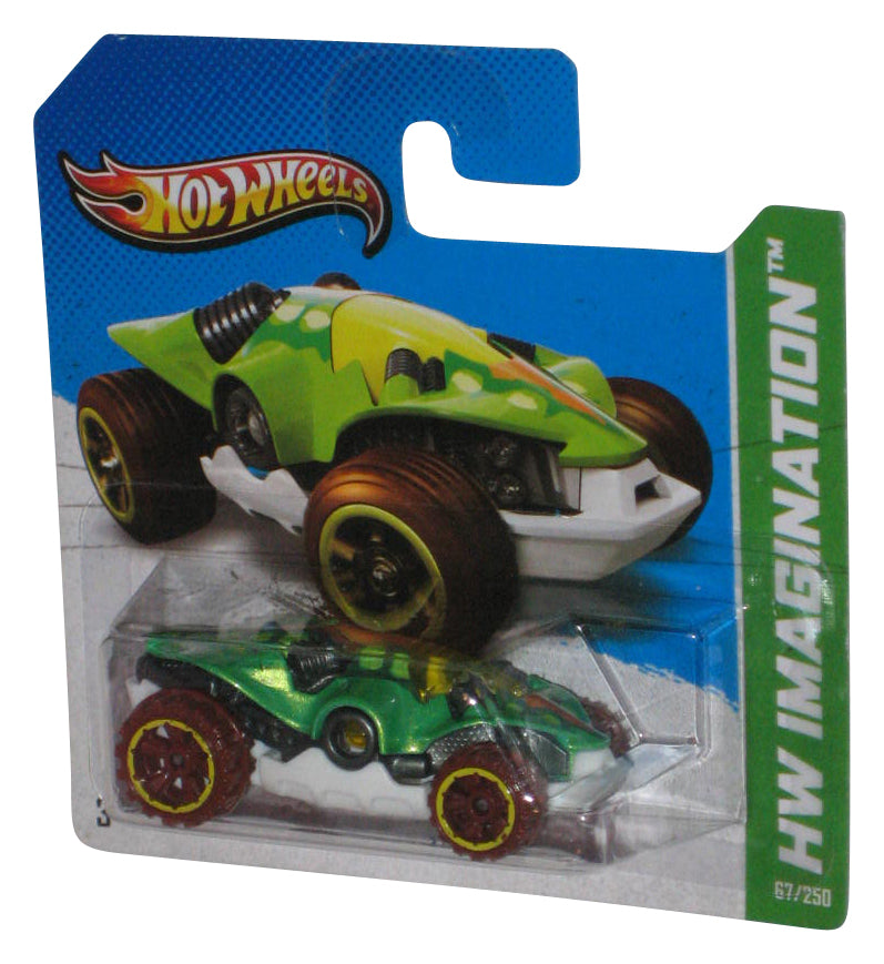Hot Wheels HW Imagination (2012) Green Teku Toy Car 67/250 - (Short Card)
