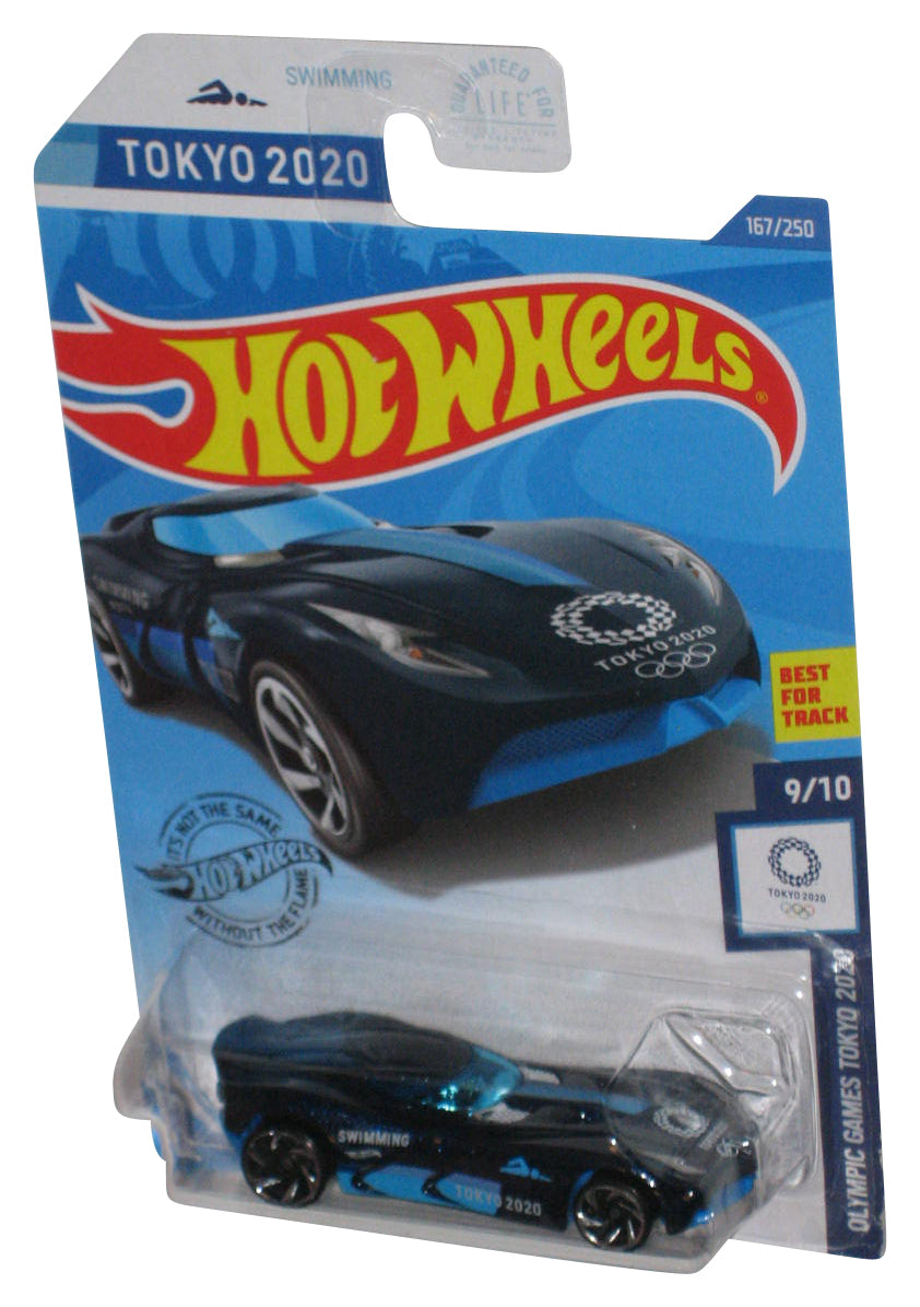 Hot Wheels Olympic Games Tokyo 2020 9/10 Dark Blue Velocita Toy Car 167/250 