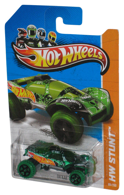 Hot Wheels HW Stunt (2012) Green Da'Kar Die-Cast Toy Car 89/250