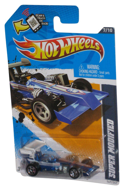 Hot Wheels HW Performance '12 7/10 (2011) Blue Super Modified Toy Car 147/247