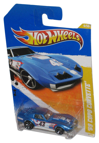 Hot Wheels 2011 New Models 4/50 Blue '69 Copo Corvette Toy Car 4/244