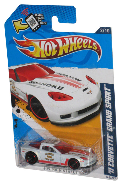Hot Wheels HW Main Street '12 White '71 Corvette Grand Sport Toy Car 162/247