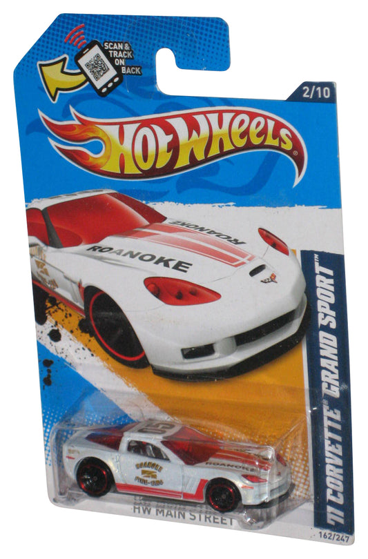 Hot Wheels HW Main Street '12 White '71 Corvette Grand Sport Toy Car 162/247