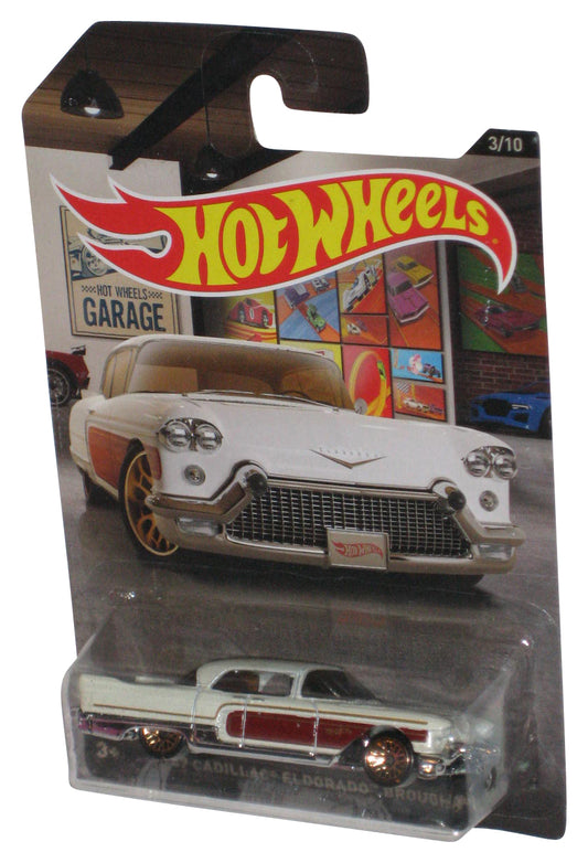 Hot Wheels Garage (2016) Mattel White '57 Cadillac Eldorado Brougham Toy Car 3/10
