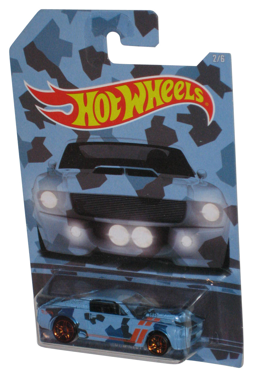 Hot Wheels Camouflage Series (2015) Blue '67 Shelby GT-500 Toy Car 2/6