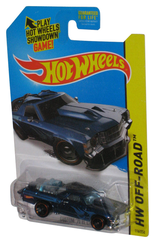 Hot Wheels HW Off-Road (2013) Blue Custom '71 El Camino Toy Car 116/250