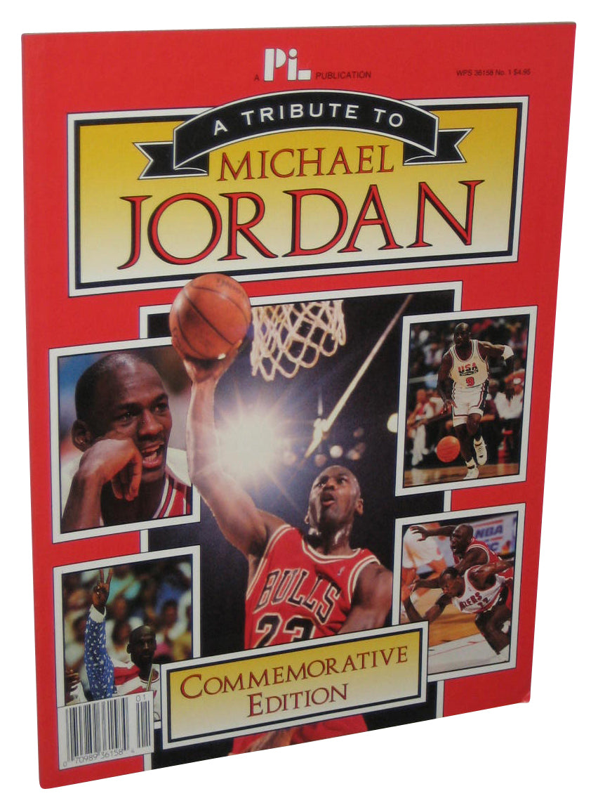 NBA Basketball Michael Jordan A Tribute To Commemorative Magazine Book