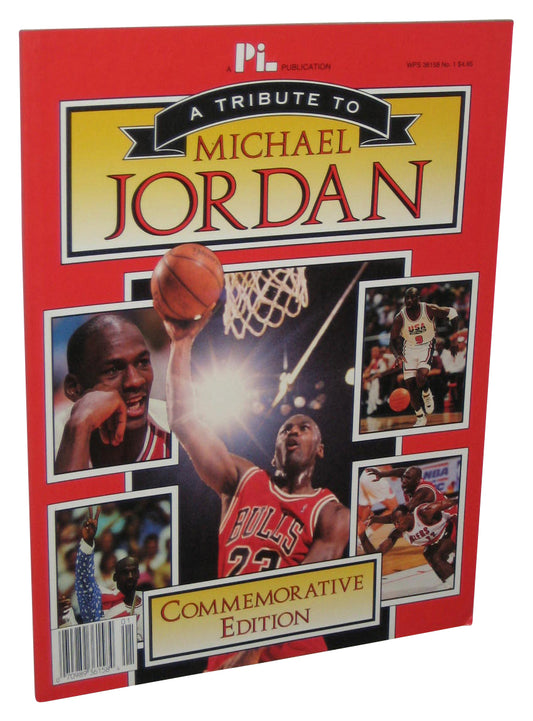 NBA Basketball Michael Jordan A Tribute To Commemorative Magazine Book