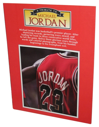 NBA Basketball Michael Jordan A Tribute To Commemorative Magazine Book