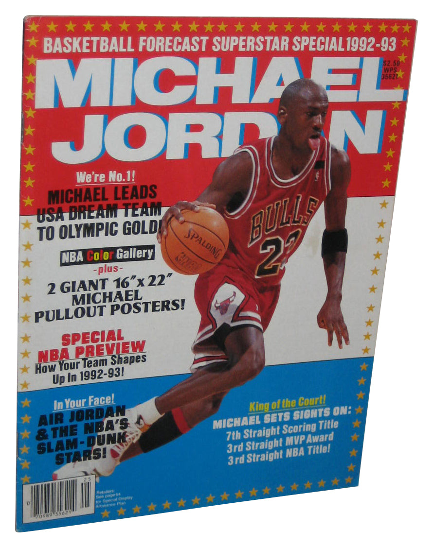NBA Basketball Michael Jordan Forecast Superstar Special 1923-93 Magazine Book