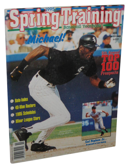 MLB Baseball Michael Jordan 1995 Yearbook Magazine Book