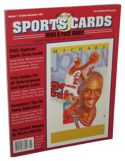 Allan Kaye's Sports Cards News & Price Guide Oct/Nov Michael Jordan Magazine Book No. 1