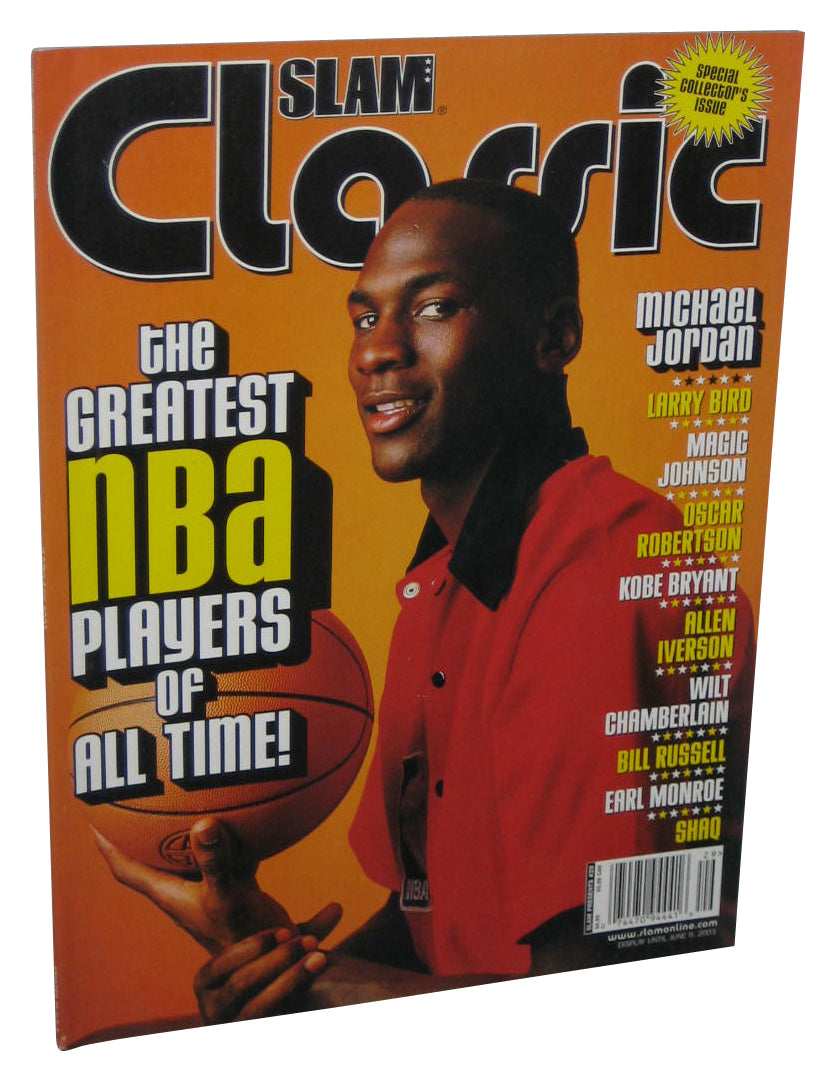 Slam Classic NBA Basketball Michael Jordan 2003 Magazine Book #29